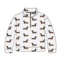 Doxie Daydreams BlueQuarter Zip-Up **PreOrder**