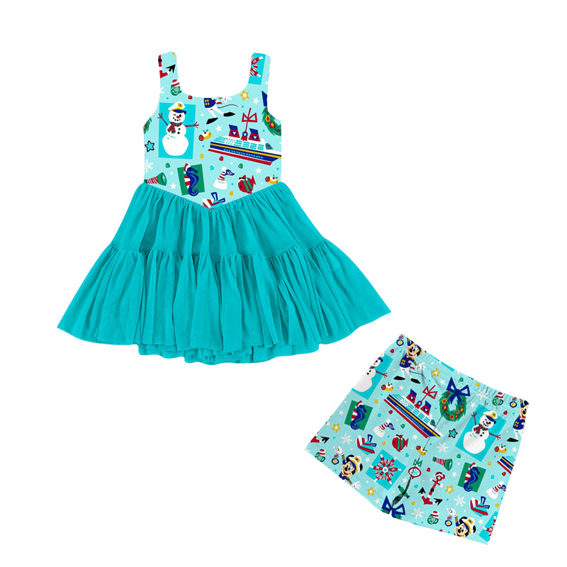 A Holiday At Sea Adult Yoga Dress **PreOrder**