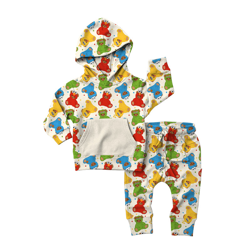 Snuggle Me Sesame Sweatshirt Set **PreOrder**