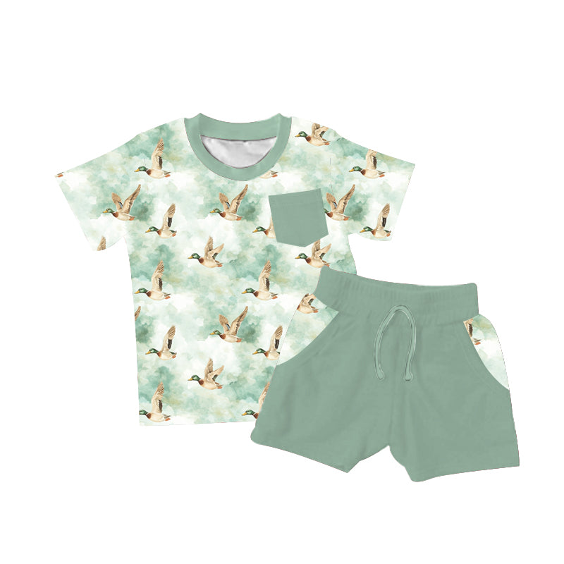Mallard Mist Daywear Short Set *RTS*
