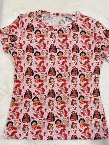 Royal Hearts & Roses Women's T-shirt *RTS*