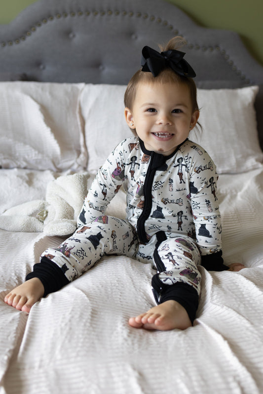 Spooky Spellbound Sisters Zipper Sleeper **PreOrder**