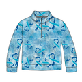 Hydrocephalus Awareness Adult Quarter Zip-Up **PreOrder**
