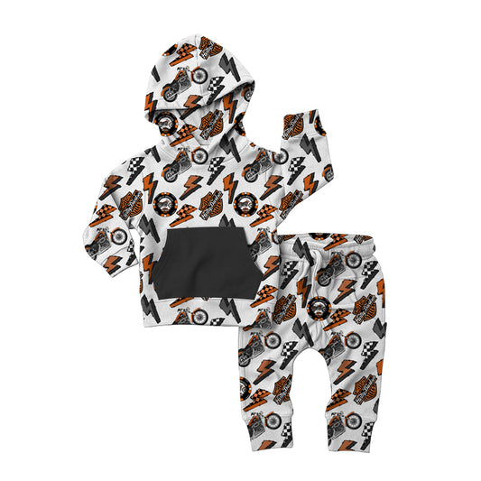 Motorcycle Madness Sweatshirt Set **PreOrder**