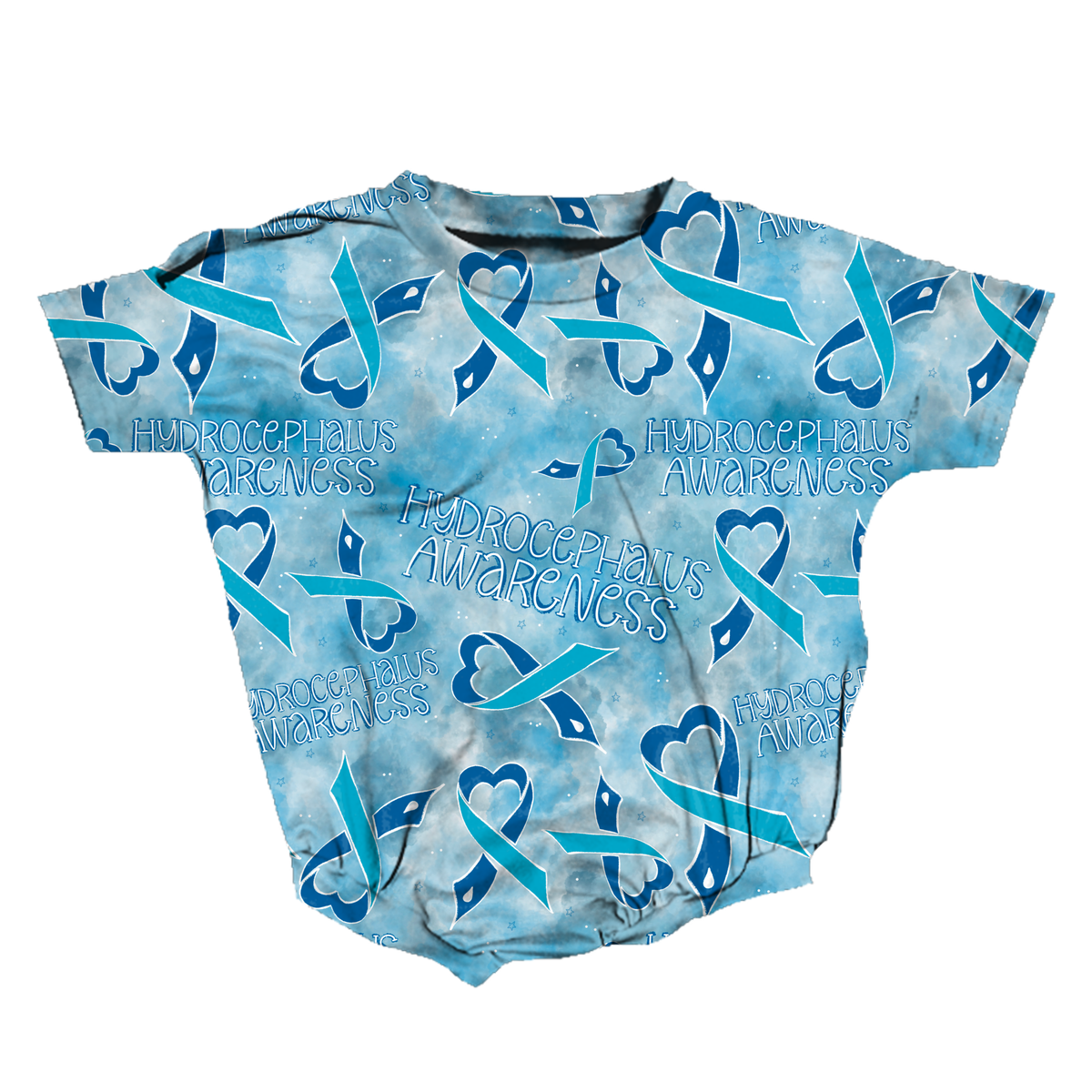 Hydrocephalus Awareness Romper **Preorder**