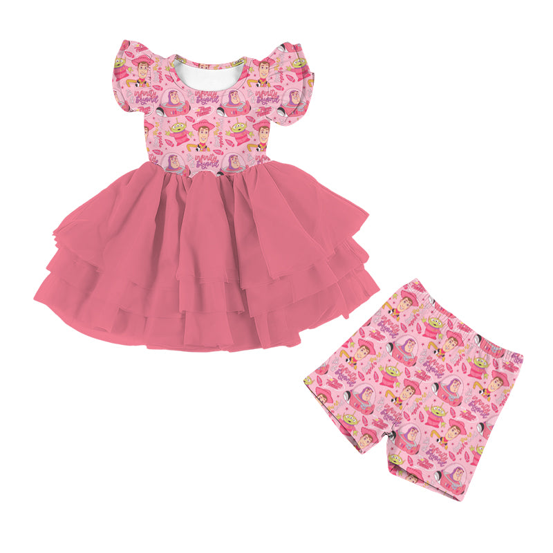 Infinity Dreams Pink Youth Tutu Dress *RTS*