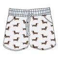 Doxie Daydreams Blue  Women's Shorts **PreOrder**