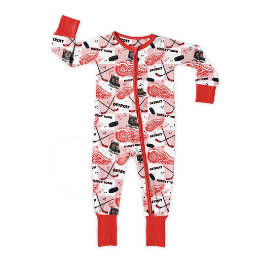 Detroit Hockey Medically Adaptable Zipper Sleeper *RTS*