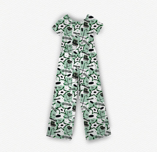 Dallas Hockey Jumpsuit *RTS*