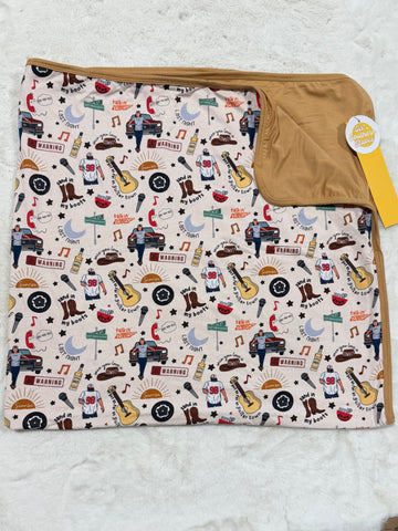 I Had Some Help Bamboo Blanket *RTS*