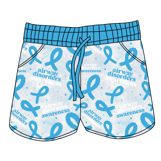 Airway Disorder Awareness Women's Shorts **PreOrder**