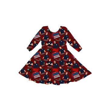 911 Youth Twirl Dress *RTS*