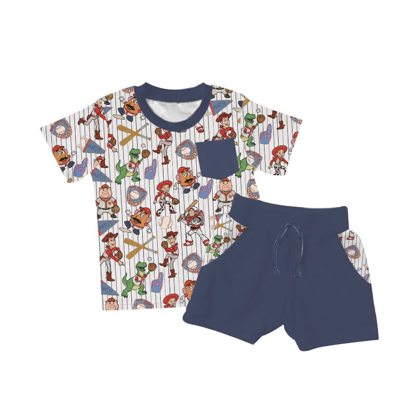 Andys All Star Team Daywear Short Set *RTS*