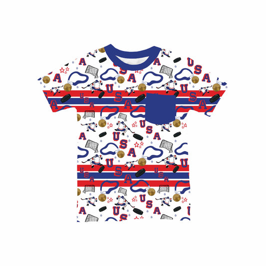 USA Hockey Pocket T-Shirt *RTS*