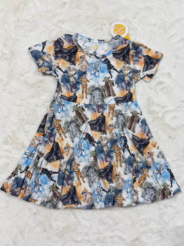 Galaxy Legends Youth Twirl Dress *RTS*