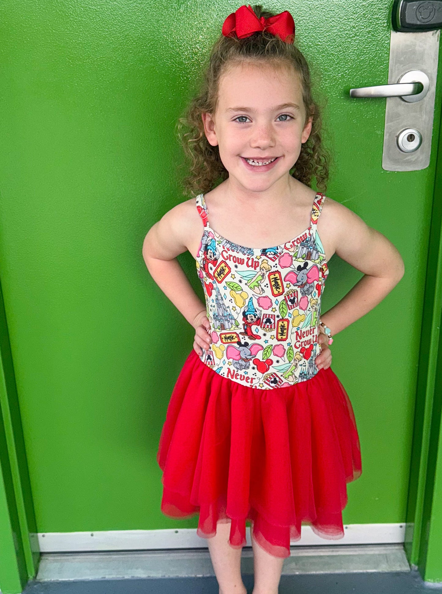 Never Grow Up Youth Tutu Dress *RTS*