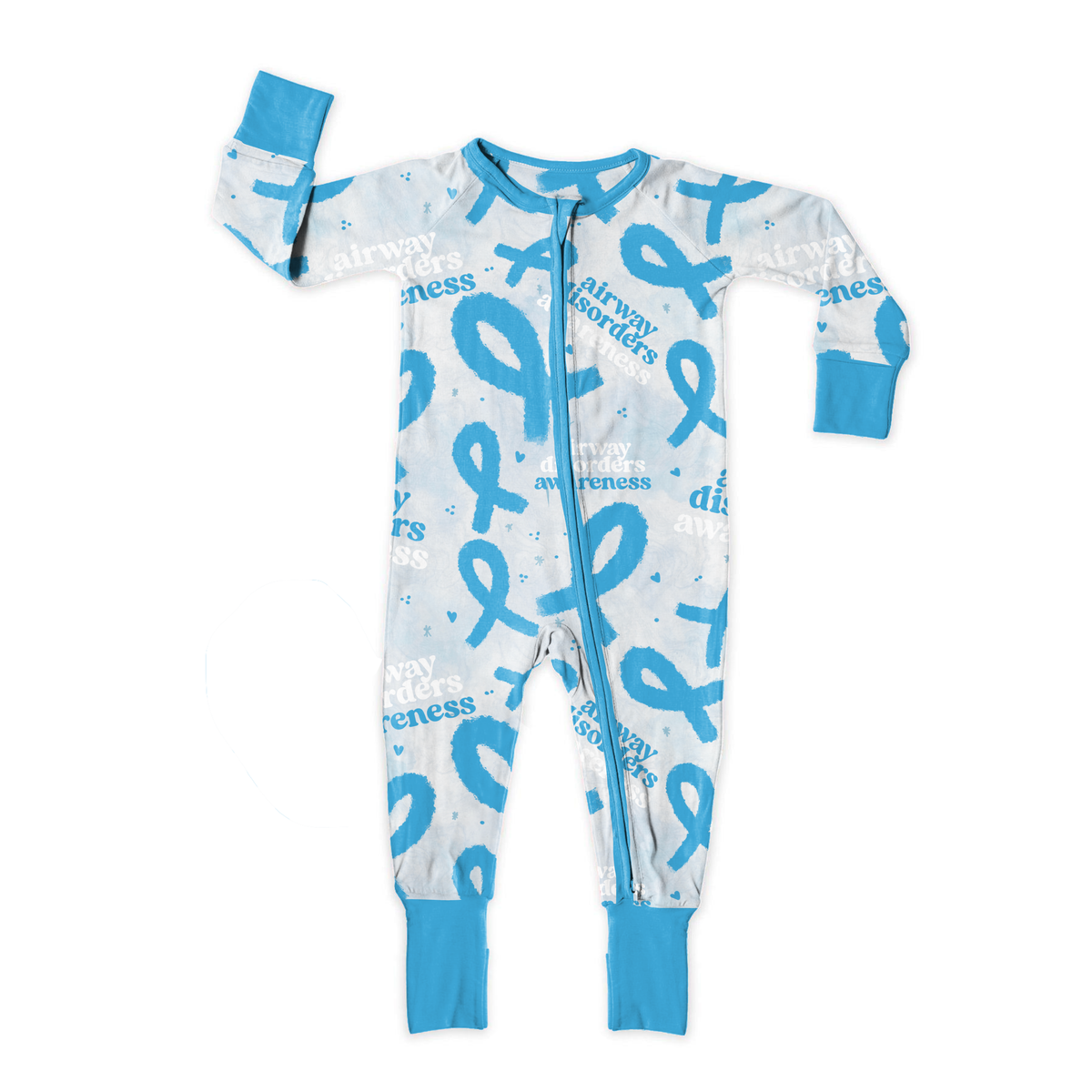 Airway Disorders Awareness Zipper Sleeper **PreOrder**