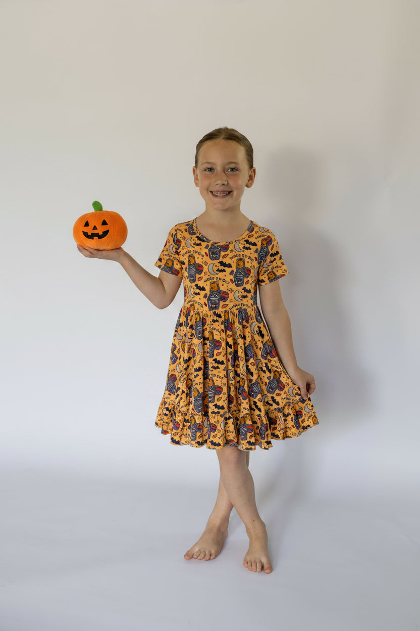 Winnie The Boo Youth Twirl Dress **PreOrder**