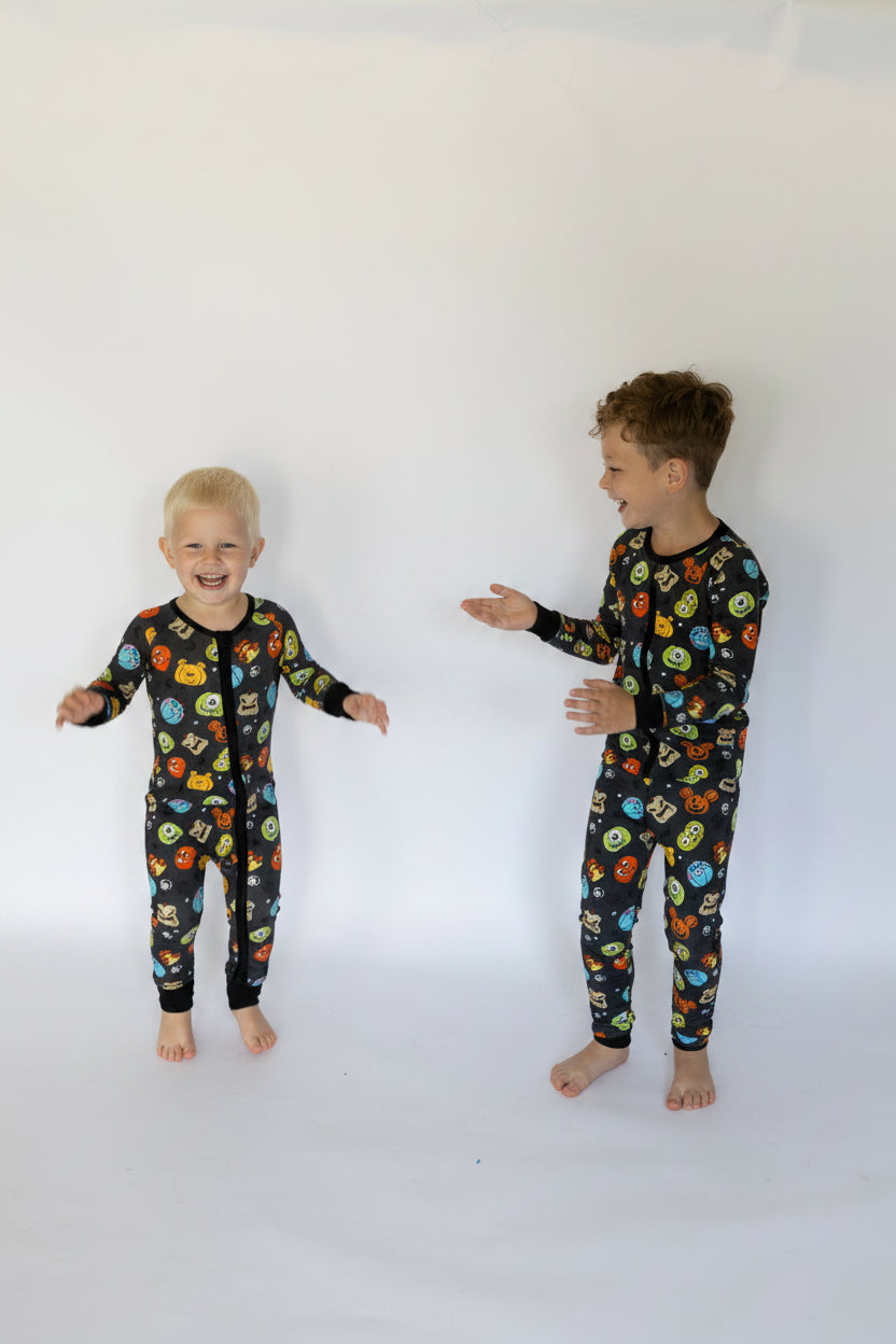 Magical Pumpkin Pals Medically Adaptable Zipper Sleeper *RTS*