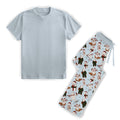 A Beary Merry Christmas Men's Bamboo Matching Lounge Set **PreOrder**