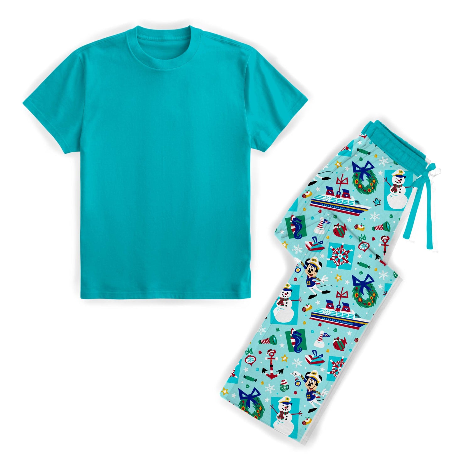 A Holiday At Sea Men's Bamboo Matching Lounge Set **PreOrder**