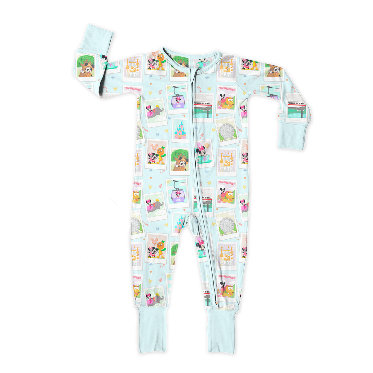 A Picture Perfect Day Zipper Sleeper **PreOrder**