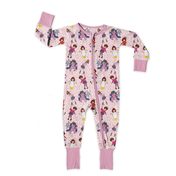 Adventures in Trouble Zipper Sleeper **PreOrder**