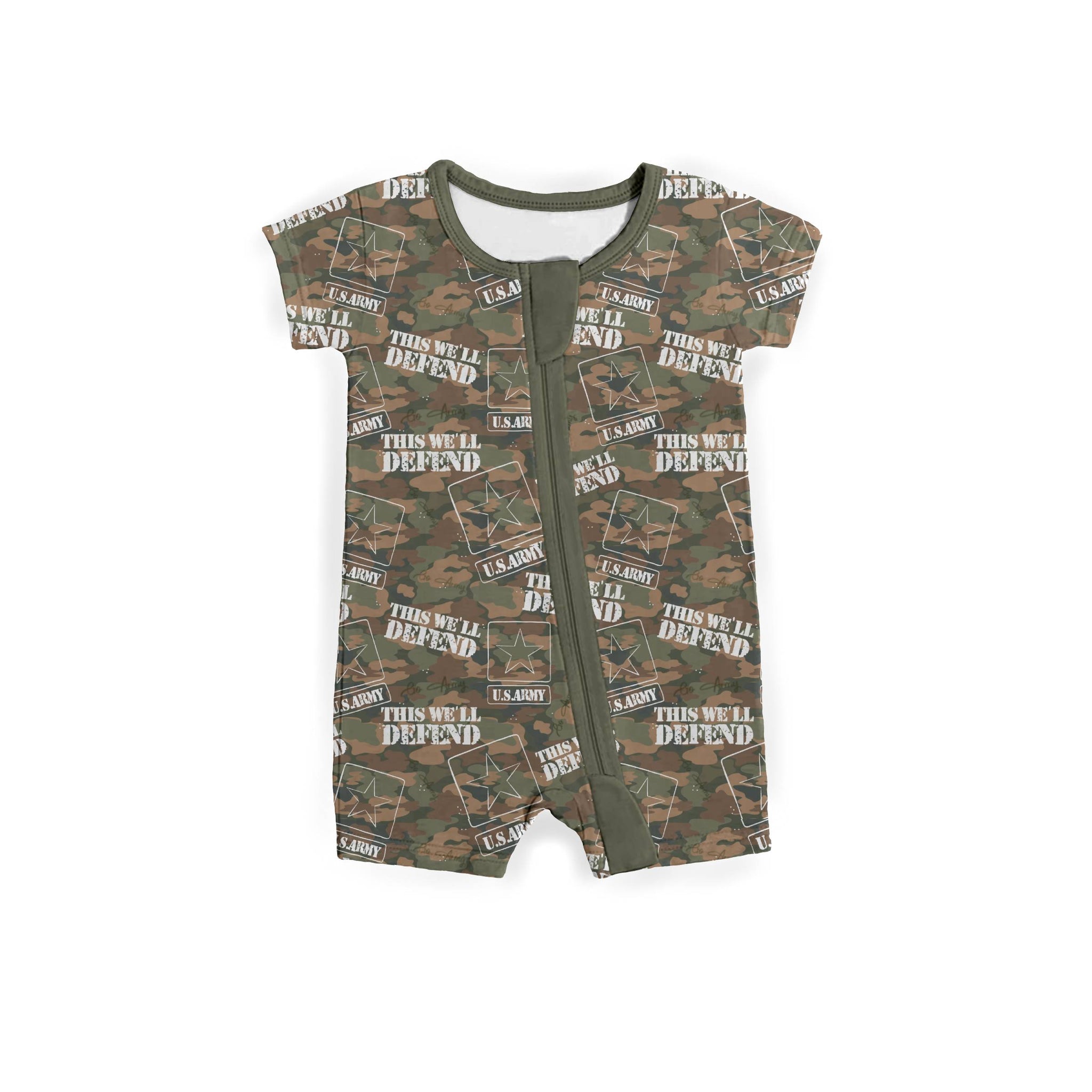 Be all That You Can Be Zipper Shortie *RTS*