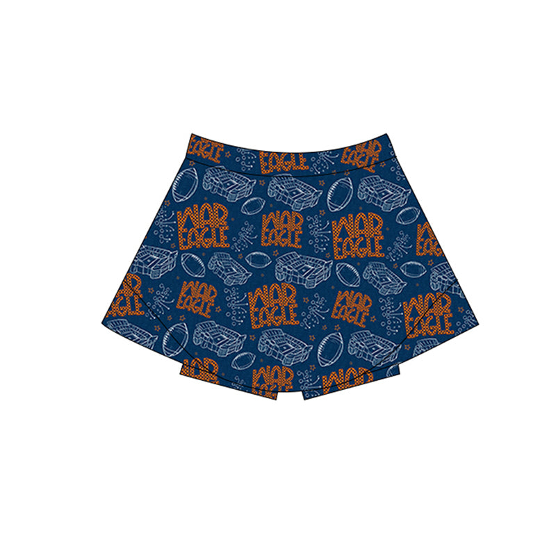 War Eagle! Adult Active Wear Skirt *RTS*