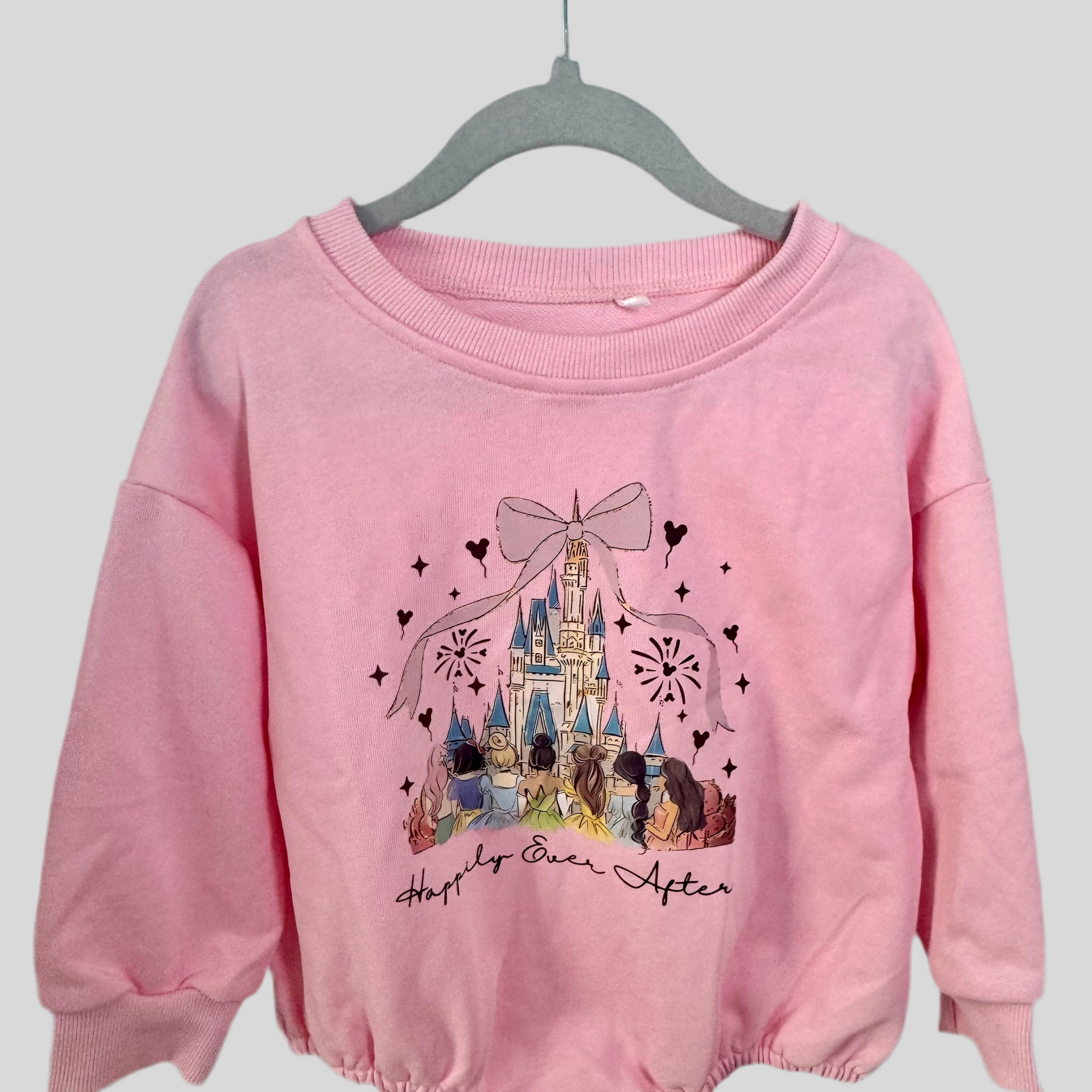 Happily Ever After Sweatshirt Romper **PreOrder**