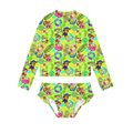 Poolside Pups 2-piece Rashguard Swimwear *RTS*