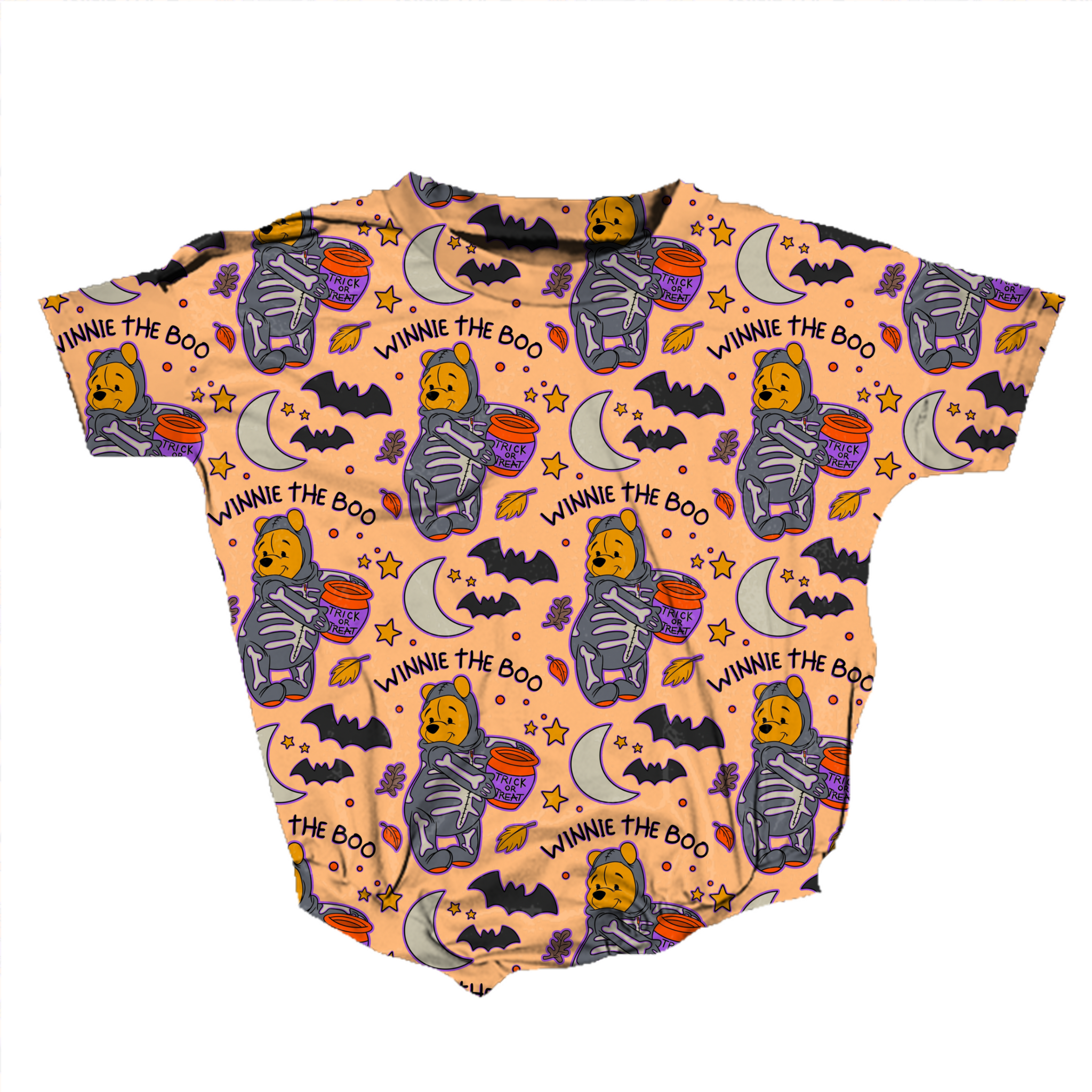 Beary Scary Medically Adaptable Romper *RTS*