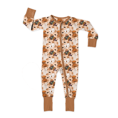 Boo Bear Bash Zipper Sleeper **PreOrder**