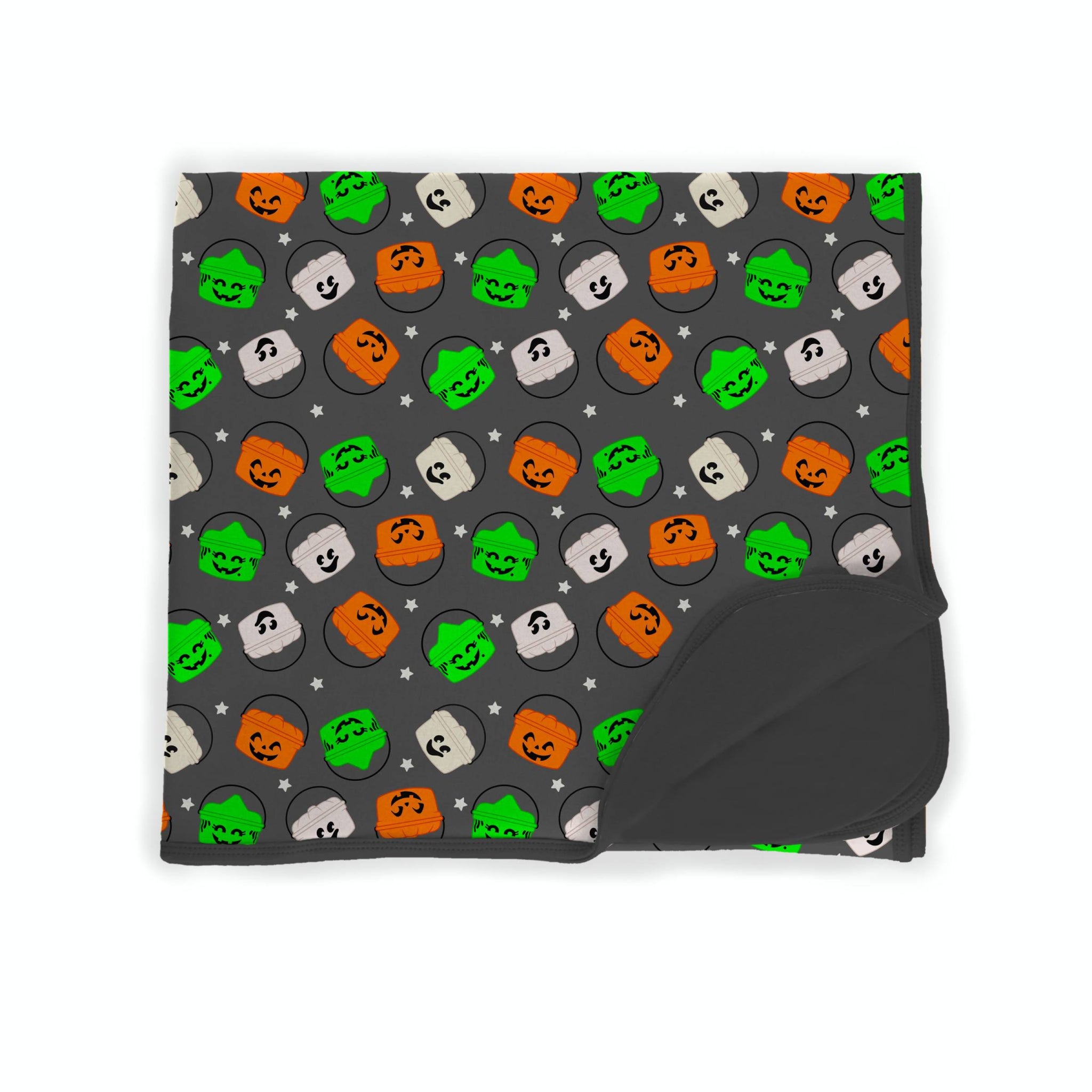 Boo Buckets Bamboo Blanket *RTS*
