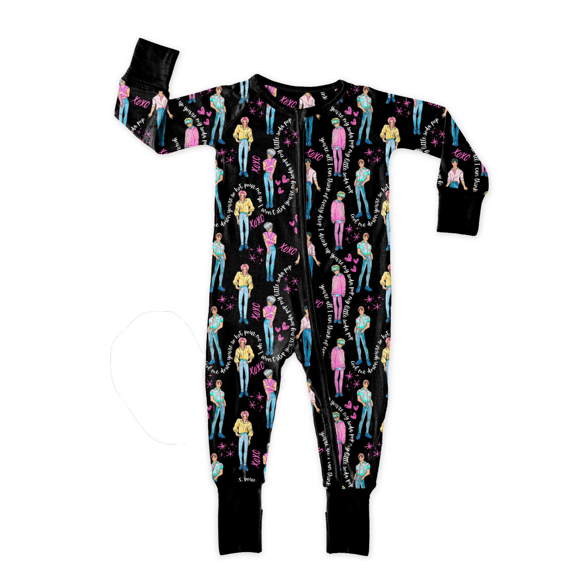 Boys On The Rise Zipper Sleeper **PreOrder**