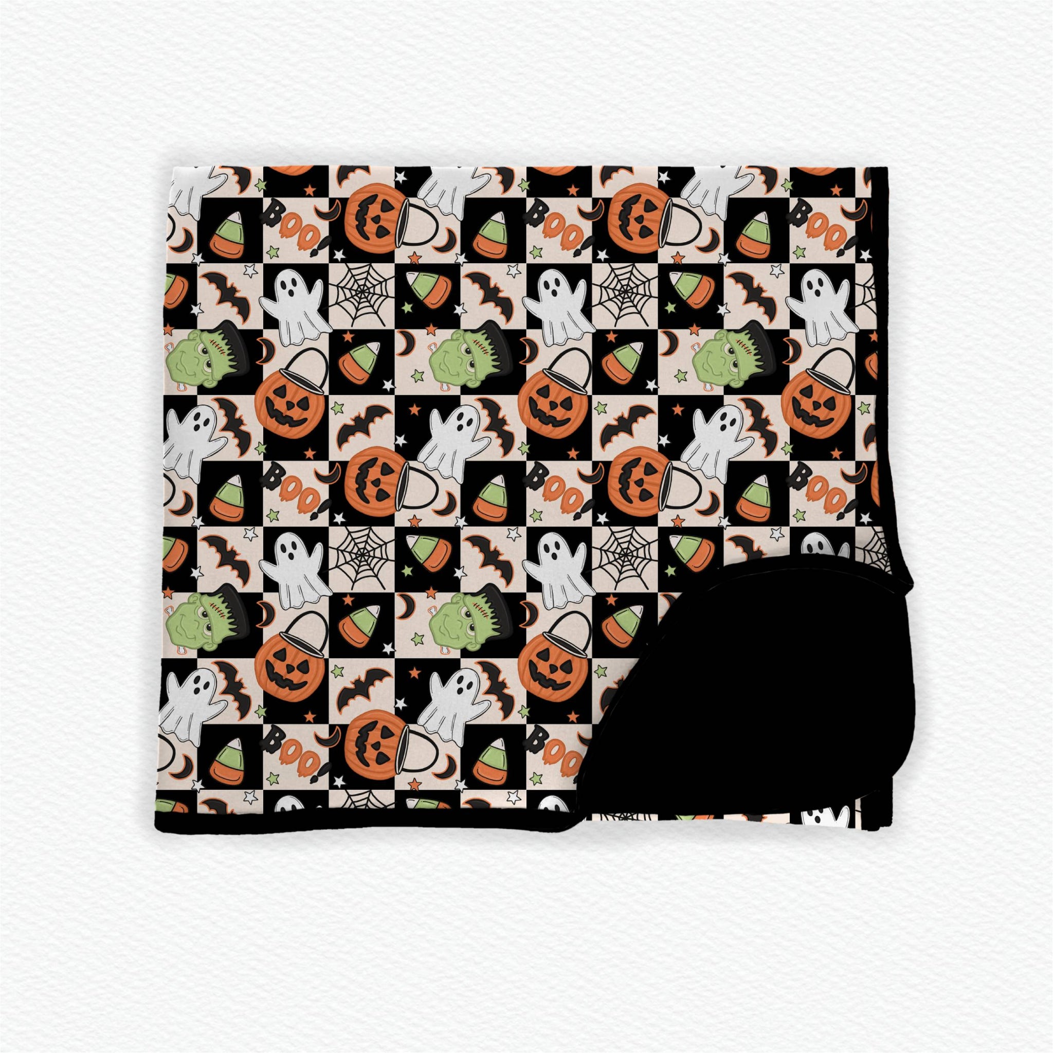 Bucket of Boos Bamboo Blanket *RTS*