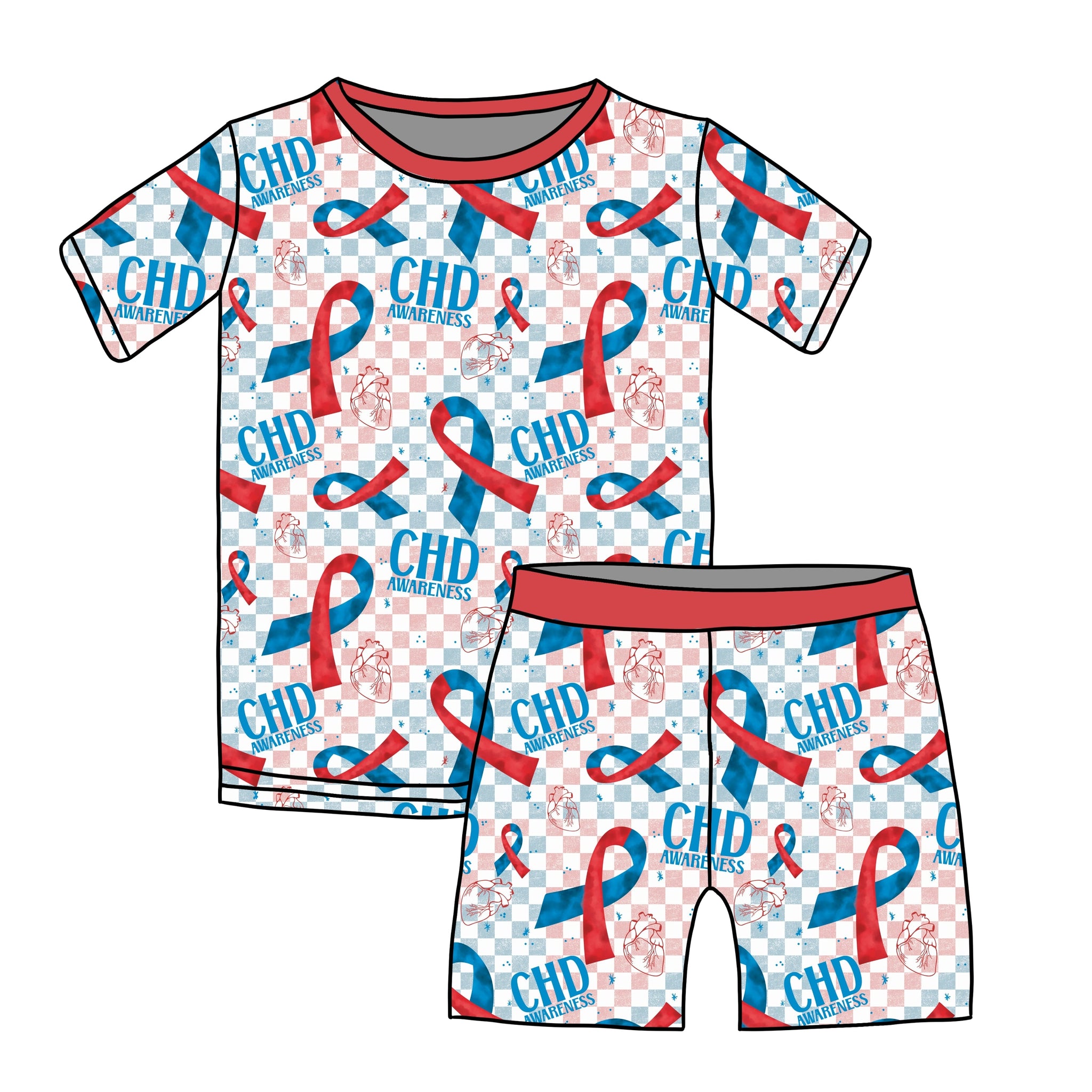 CHD Awareness  Youth Short Set  *RTS*