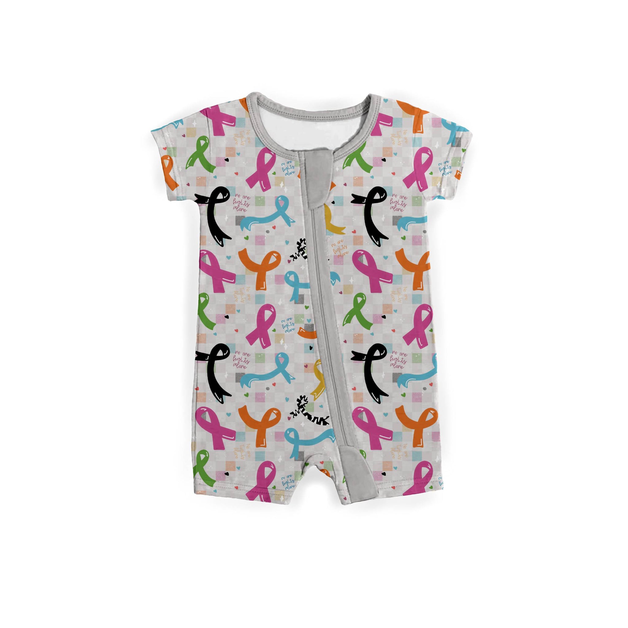 Nobody Fights Alone Zipper Shortie *RTS*