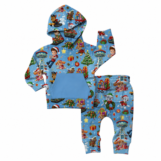Holiday Hero Pups Sweatshirt Set **PreOrder**