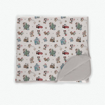 Christmas Characters Bamboo Blanket *RTS*