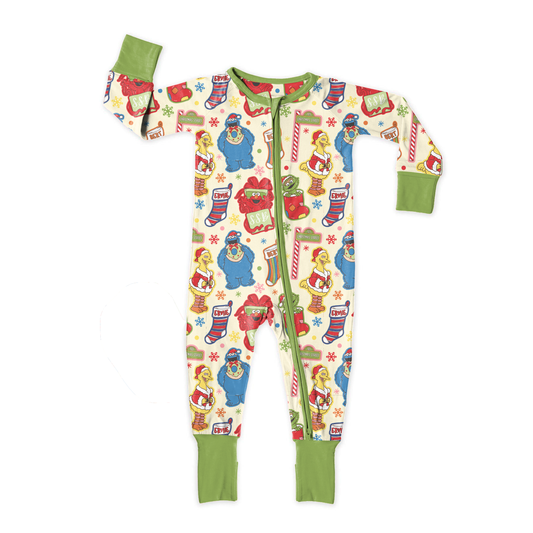 Christmas Street Zipper Sleeper **PreOrder**