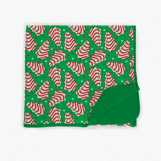Christmas Cakes Bamboo Blanket **PreOrder**