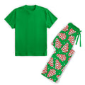 Christmas Cakes Men's Bamboo Matching Lounge Set **PreOrder**