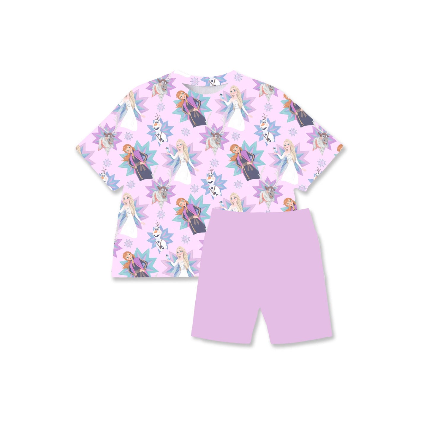 Sisters of Snow Youth Girls Biker Short Set **PreOrder**