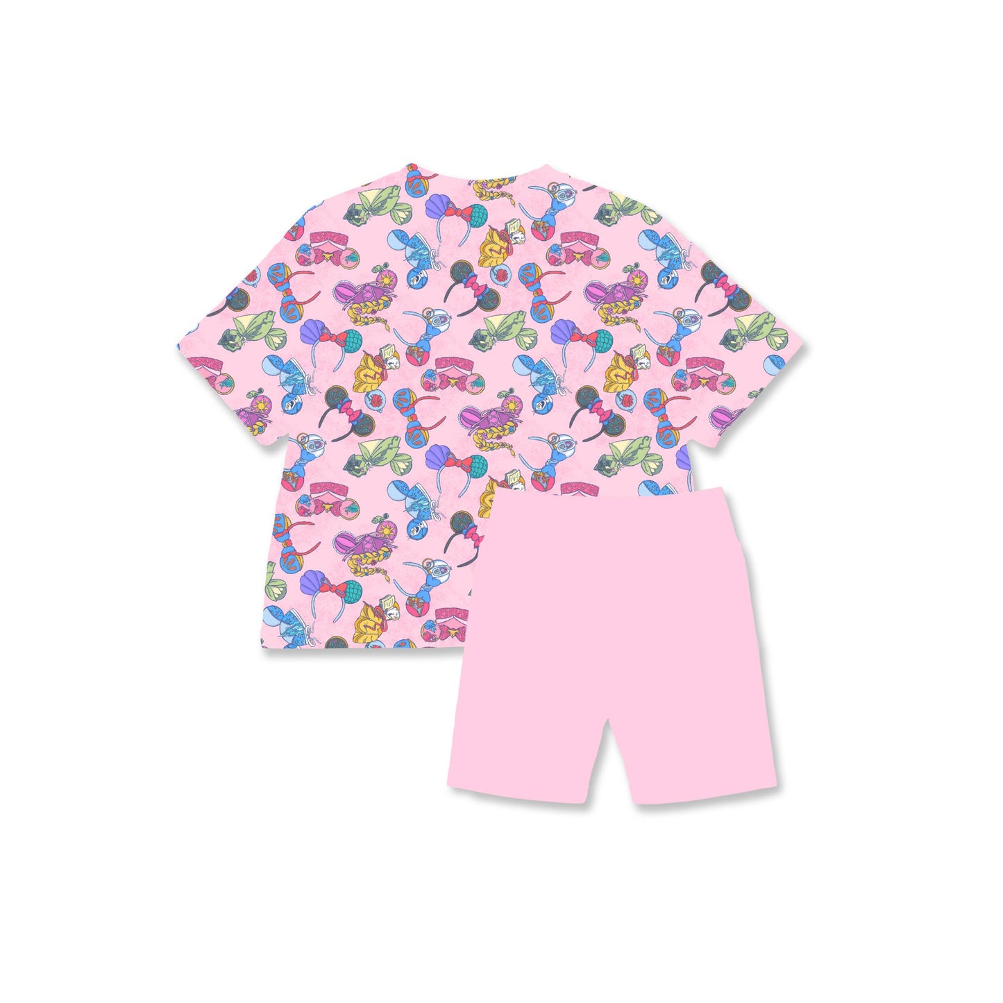 Park Ready Princess Ears Women's Biker Short Set *RTS*