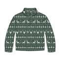 Winter Knit Wishes Adult Quarter Zip-Up **PreOrder**