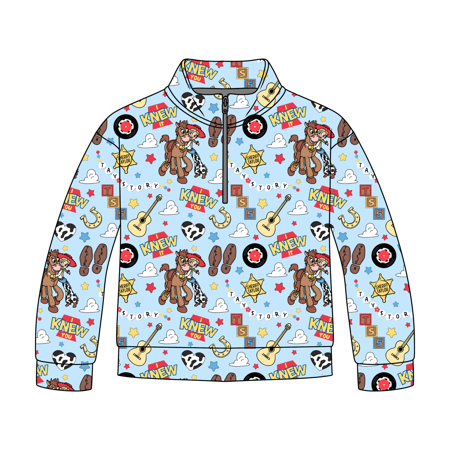 Tay's Story Adult Quarter Zip-Up **PreOrder**