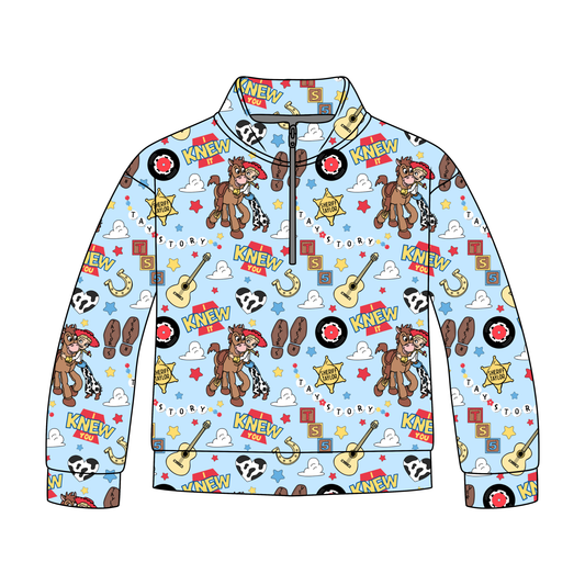 Tay's Story Adult Quarter Zip-Up **PreOrder**