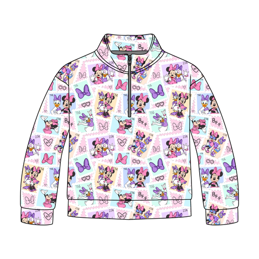 Signed with Friendship Adult Quarter Zip-Up **PreOrder**