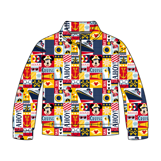 Port of Magic Adult Quarter Zip-Up **PreOrder**